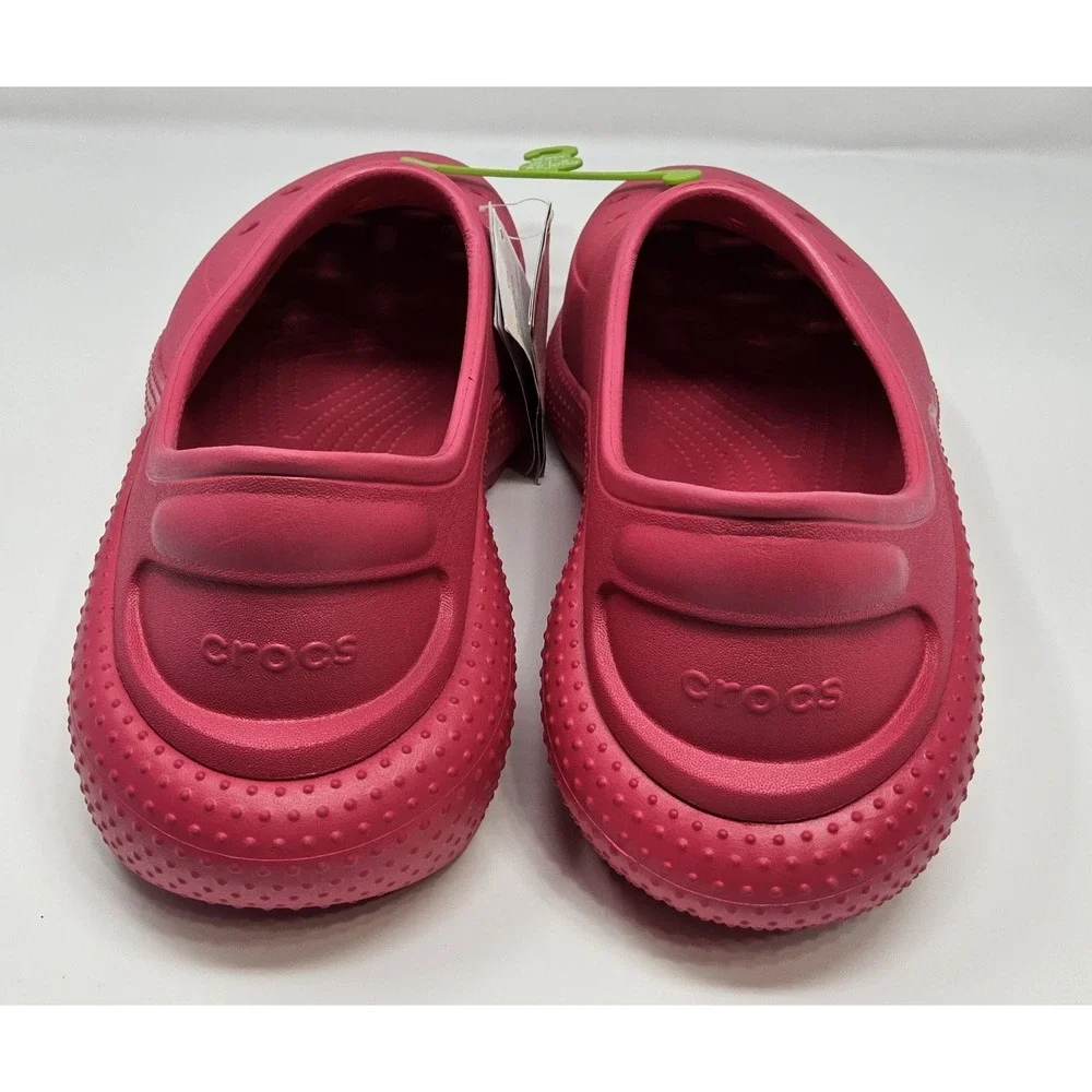 Crocs Shoes Clogs‎ Mens 13 NEW Classic Sneaker Dragon Fruit Pink Platform Chunky